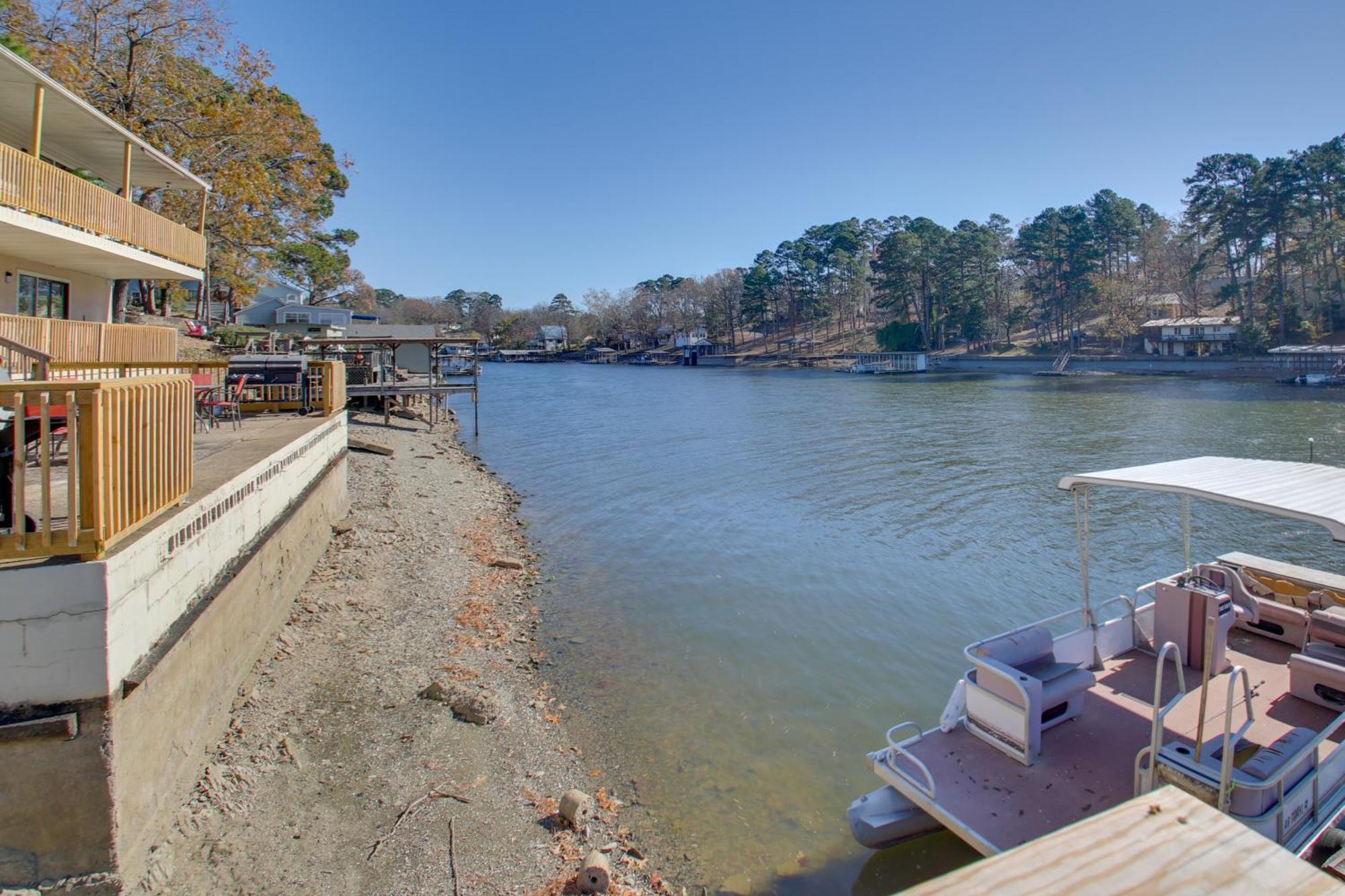 Hot Springs Condo With Lake Access And Boat Dock! מראה חיצוני תמונה
