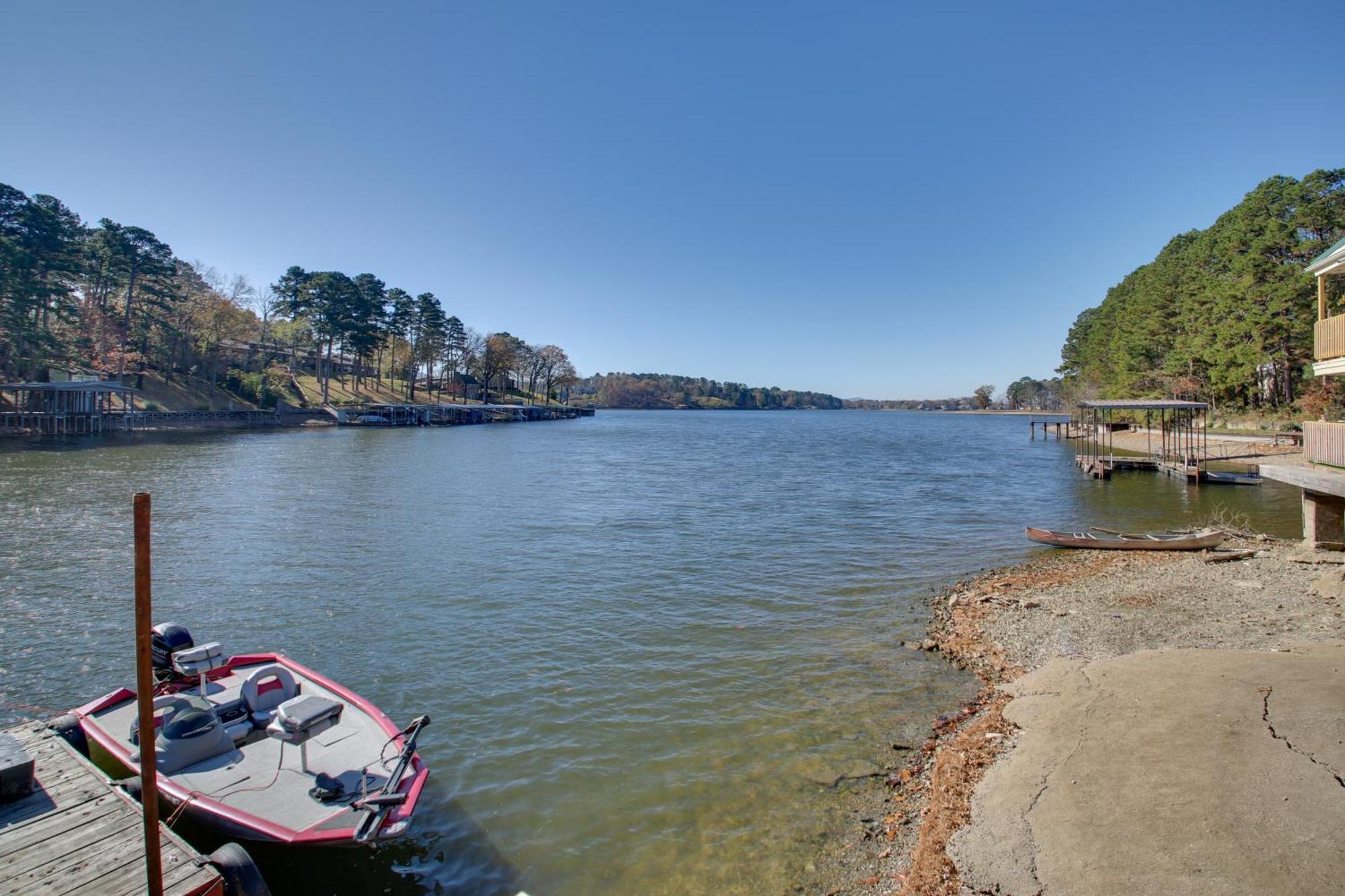 Hot Springs Condo With Lake Access And Boat Dock! מראה חיצוני תמונה