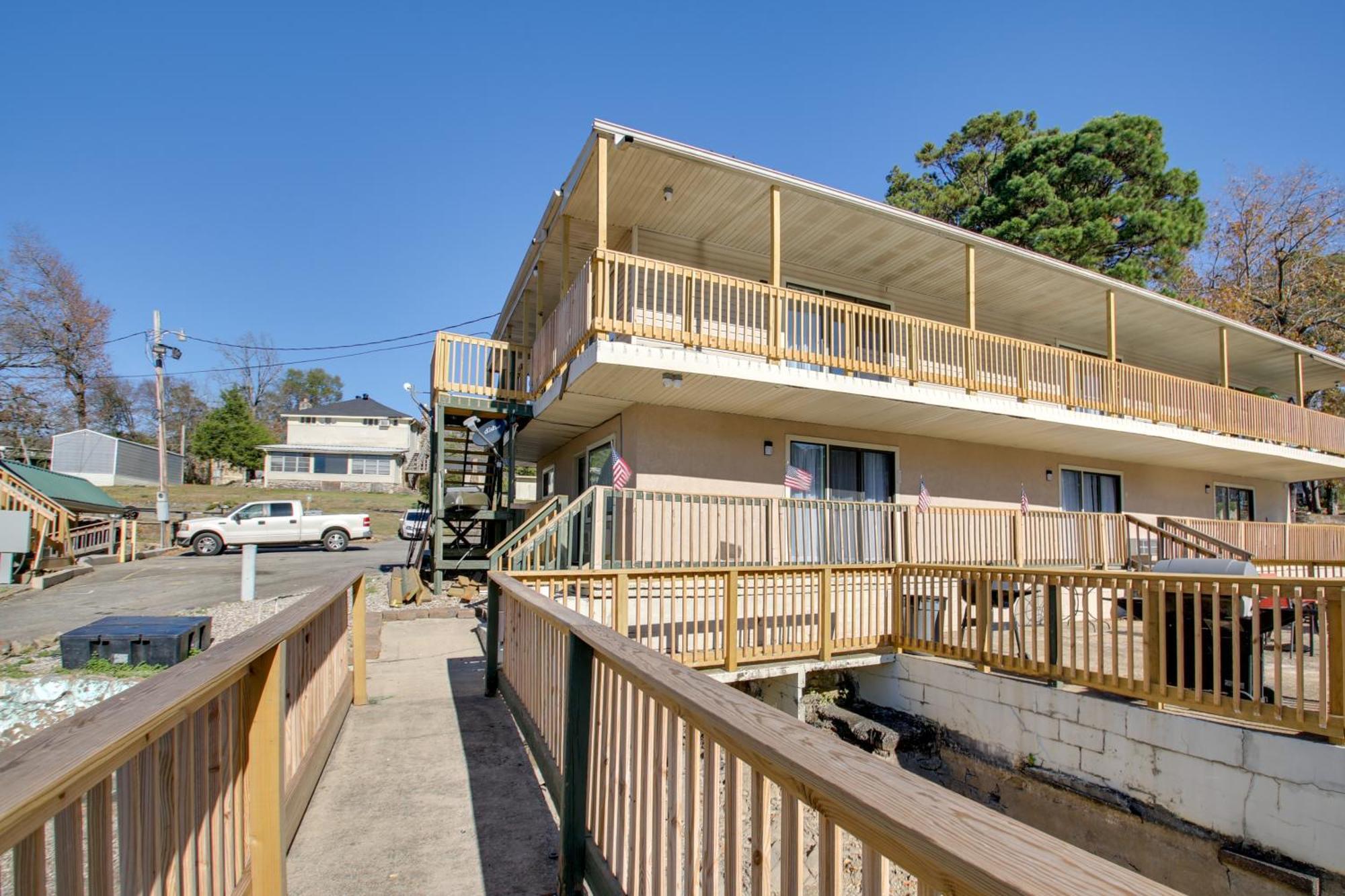Hot Springs Condo With Lake Access And Boat Dock! מראה חיצוני תמונה